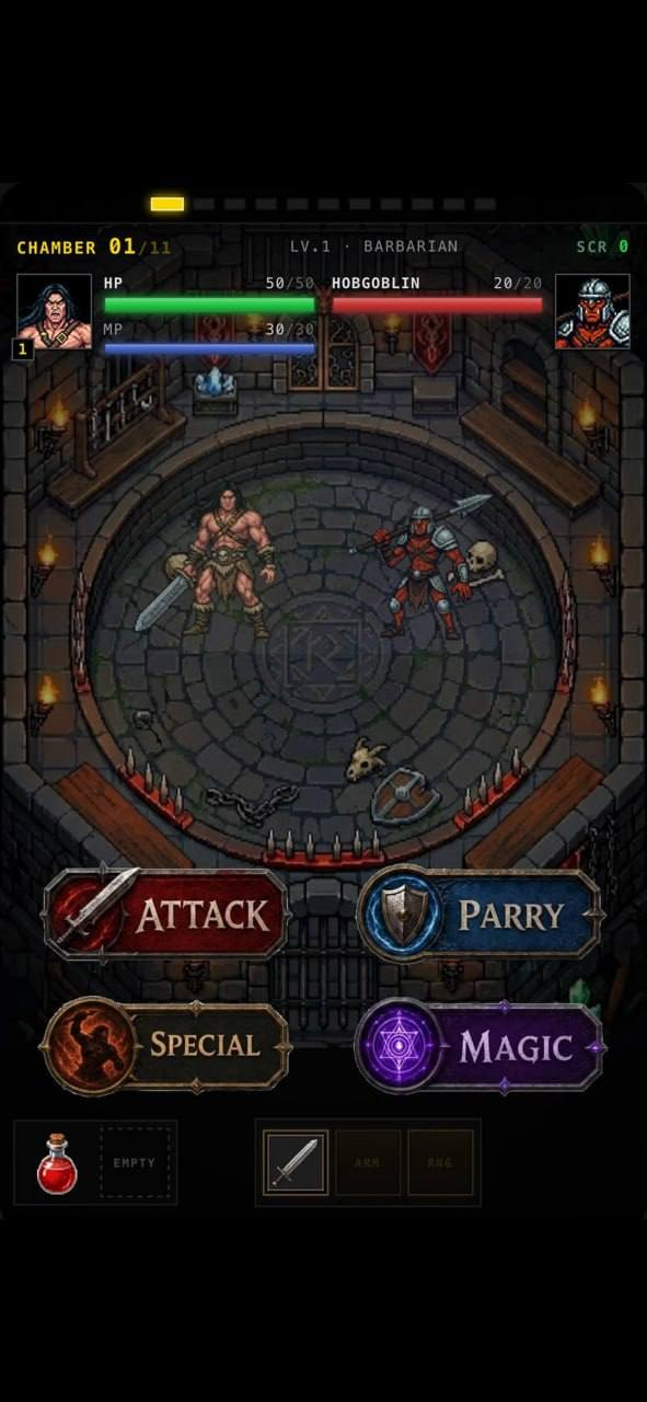 DungeonClaw gameplay